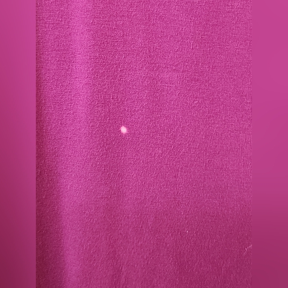 Ella Moss Fushia Openback Flowy Top Size L-XL - Picture 3 of 4